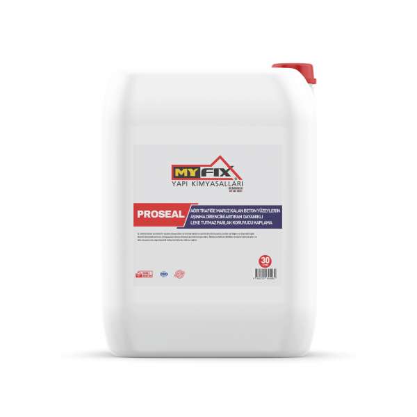 PROSEAL - A DURABLE, STAIN-RESISTANT, GLOSSY PROTECTIVE COATING THAT İNCREASES THE ABRASION RESISTANCE OF CONCRETE SURFACES EXPOSED TO HEAVY TRAFFIC